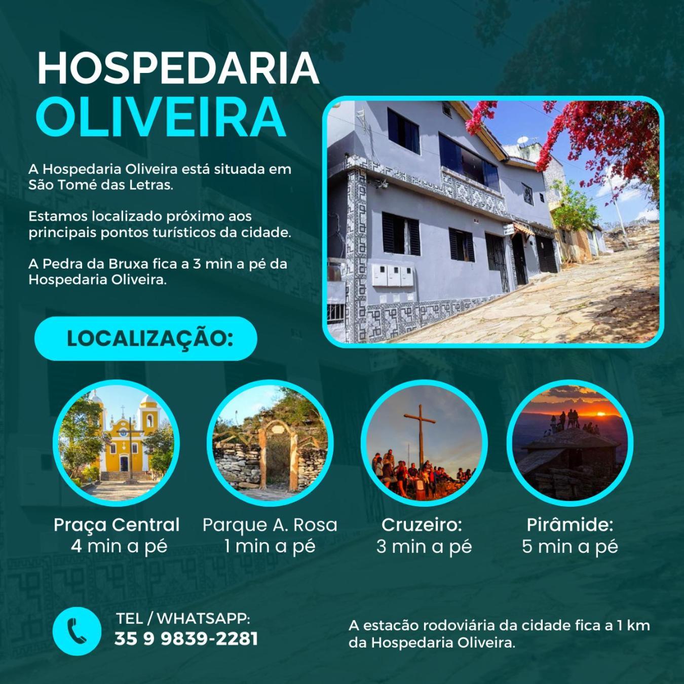 São Tomé das Letras Hospedaria Oliveira מראה חיצוני תמונה